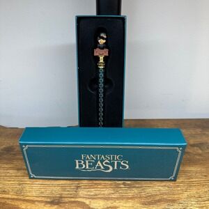 Noble Collection Fantastic Beasts Niffler Pen with Suitcase Gold Coin & Box